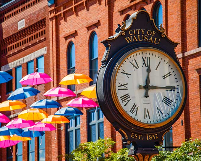 City of Wausau Clock